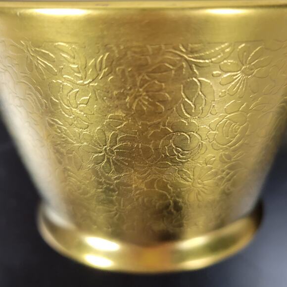 VINTAGE Pickard China Rose And Daisy 486 Gold Ceramic Creamer & Sugar Bowl Set - Picture 9 of 15